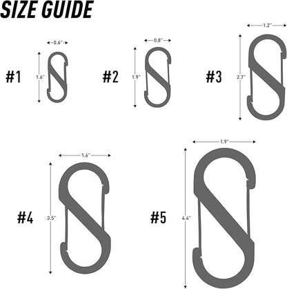 Nite IZE S-Biner Stainless Steel Dual Carabiner #2, Dual Gated Carabiner - Image 5