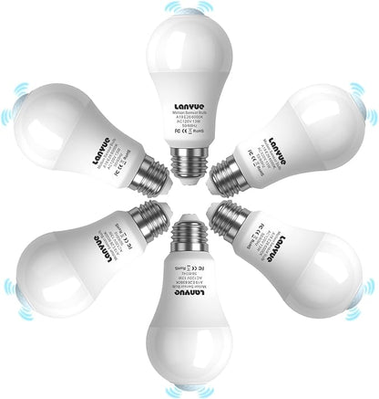 Motion Sensor Light Bulb, Activated Detector Light Bulb Indoor, Dusk to Dawn - Image 9