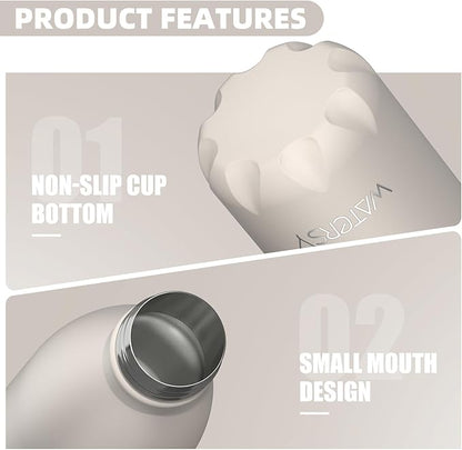 WATERSY Stainless Steel water bottles, 17oz/500ml Insulated Water Bottles - Image 5