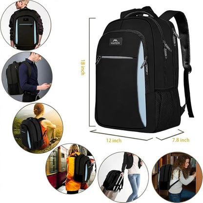 MATEIN Travel Laptop Backpack for Men, Business Anti Theft Slim Sturdy Laptops - Image 3