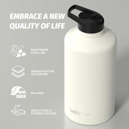 87oz Insulated Water Bottle, BPA Free&Leak Proof, 1.5 Gallon Stainless Steel - Image 8