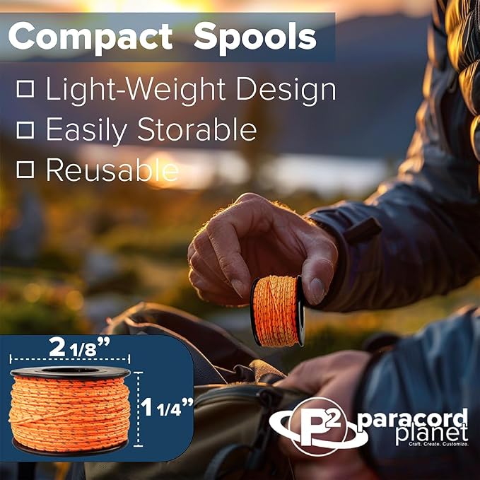 Paracord Planet Nano Cord –Lightweight Nylon Nano Paracord – Great - Image 3