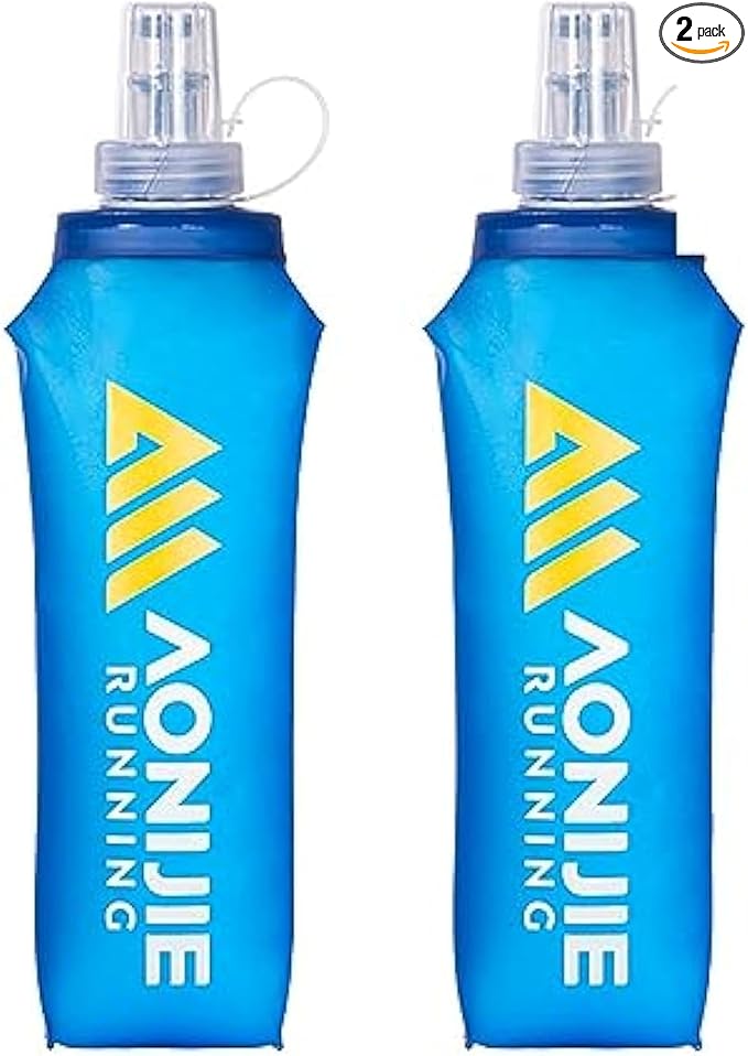 AONIJIE TPU Soft Flask Water Bottle Collapsible Running Flask by AONIJIE