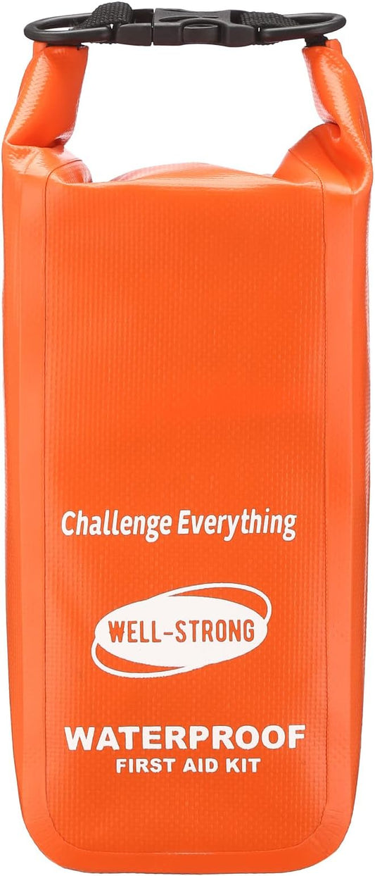 Boat First Aid Kit Waterproof, WELL-STRONG Marine Emergency Kit by WELL-STRONG