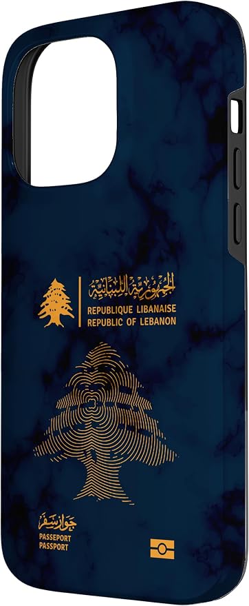 Lebanon, Lebanon Passport, Lebanon Flag, Lebanon map. Case - Image 2