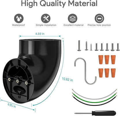 Eave Mount for Ring Floodlight Cam Wired Pro & / Plus, Ring Smart Lighting - Image 3