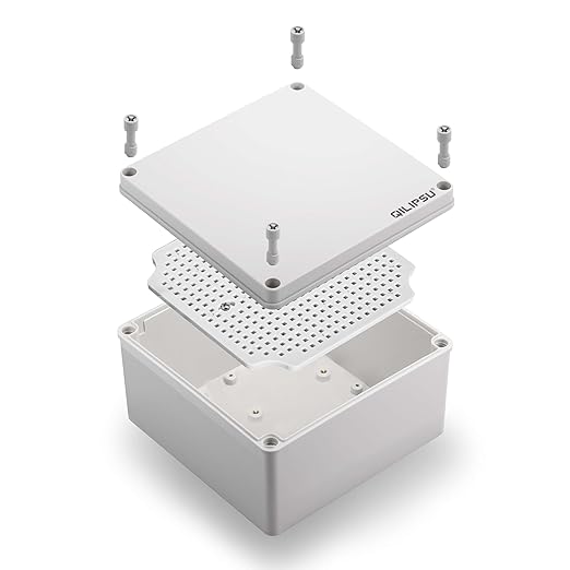 QILIPSU Outdoor Junction Box IP67 Waterproof Project Box ABS Plastic by QILIPSU
