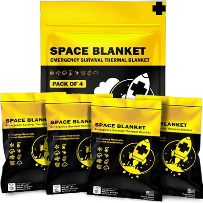 EVERLIT Emergency Mylar Thermal Blankets -Space Blanket Survival kit Camping by EVERLITSURVIVAL