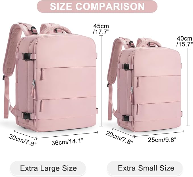 Large Travel Backpack for Women Airline Approved Carry on Backpack for - Image 3
