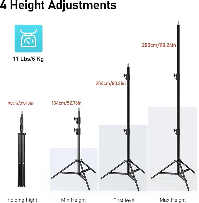 Photography Light Stand, Wedding Outdoor Video Shooting - Image 2