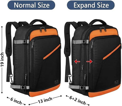 MATEIN Carry on Backpack for Airplanes, Expandable Travel Backpack Airline - Image 5