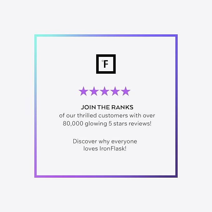 IRON °FLASK Camping & Hiking Hydration Flask - Image 6