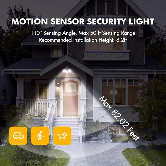 LUTEC P6221W-PIR24 2000 Lumen 18 Watt 26 LED Motion Activated Integrated - Image 2