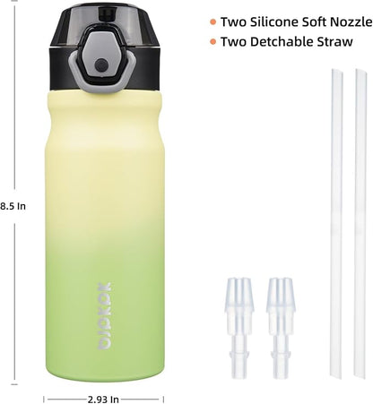 BJPKPK Insulated Water Bottle 18oz Stainless Steel Water Bottles - Image 4
