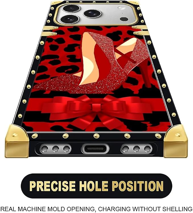 for iPhone 17 Pro Case Luxury Golden Decoration - Image 5