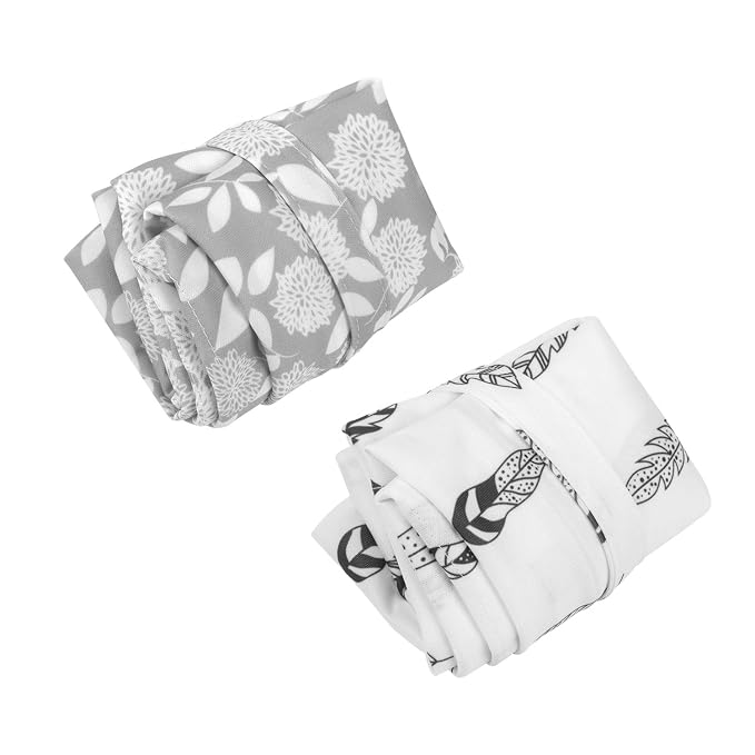 ALVA ALVABABY 2pcs Cloth Diaper Wet Dry Bags Waterproof Reusable - Image 2