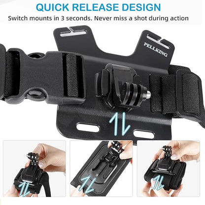 Accessories Kit for Insta360 One X5/X4/X4 Air/X3/X2, One R, X and GoPro Hero 9 - Image 2