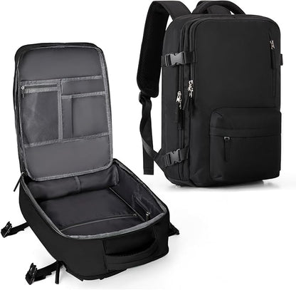 WONHOX Large Travel Backpack Carry on Flight Approved Laptop Work Business by WONHOX