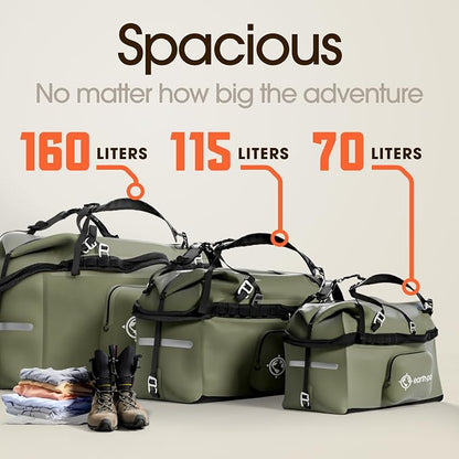 Earth Pak Waterproof Duffel Bag - Image 6