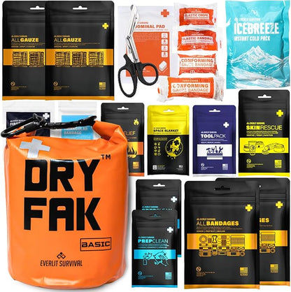EVERLIT 290 Pc Waterproof First Aid Kit Dry FAK Medical Kit Emergency Survival - Image 3