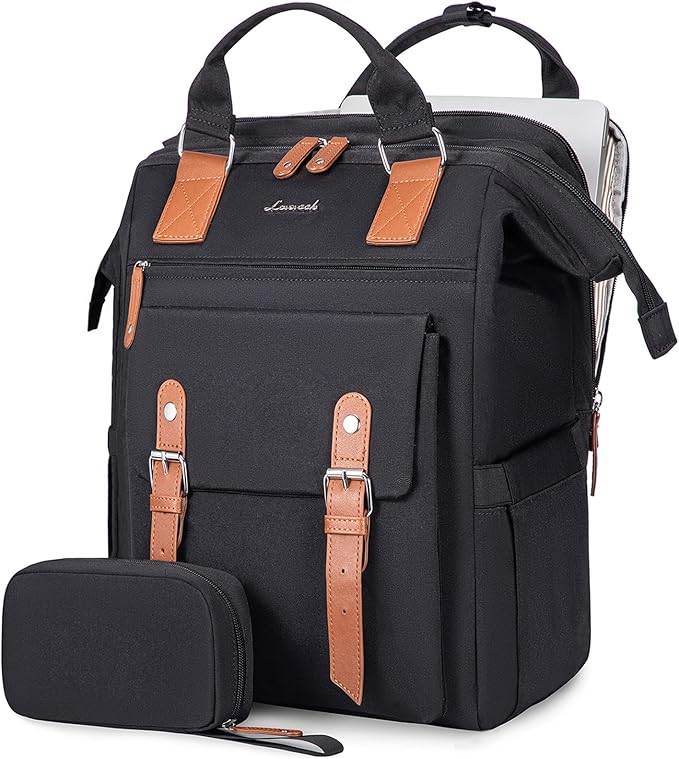 LOVEVOOK Laptop Backpack for Women Work Travel Computer Backpacks Purse by LOVEVOOK