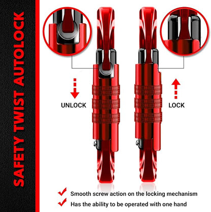 Rhino Produxs 12kN Heavy Duty Carabiner Clips, - Image 3