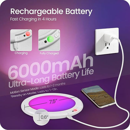 Motion Sensor Rechargeable Shower Light - Image 5