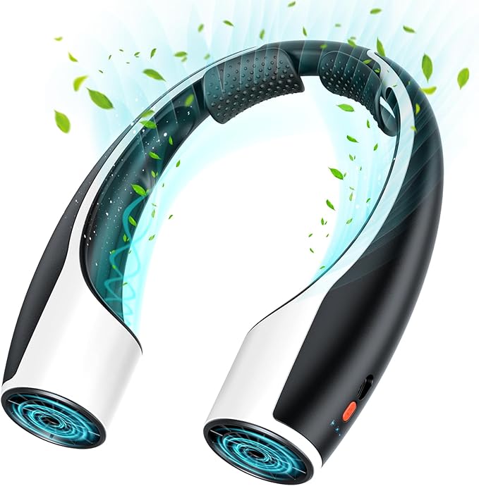 Rohent Portable Hands-Free Neck Fan - 4000mAh Battery by Rohent