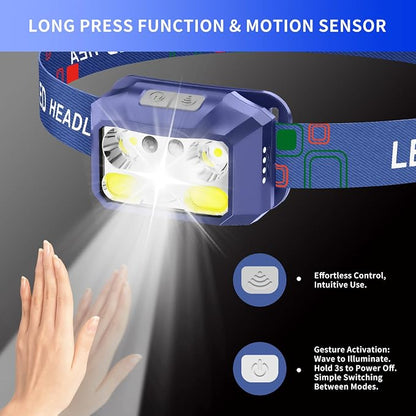Headlamp Rechargeable LED, 800 Lumens - Image 7
