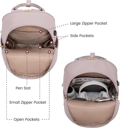 LOVEVOOK Laptop Backpack for Women 15.6 Inch Laptop Bag - Image 4