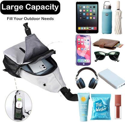 JENAGREEN Waterproof Sling Backpack Crossbody Sling Bag - Image 8