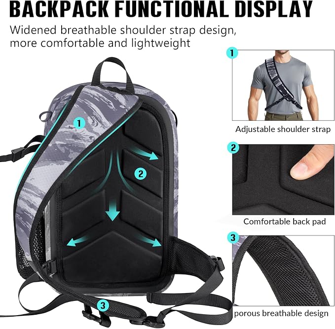 THKFISH IPX8 Waterproof Fishing Backpack - Image 4