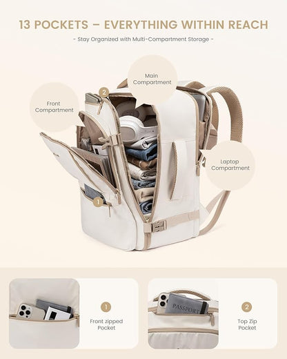 LOVEVOOK Travel Backpack for Women & Men, 50L Large Carry On Backpack Airline - Image 8