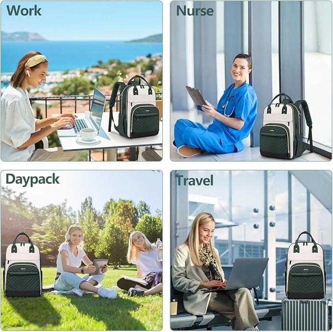 Laptop Backpack for Women Work Bag - Image 7