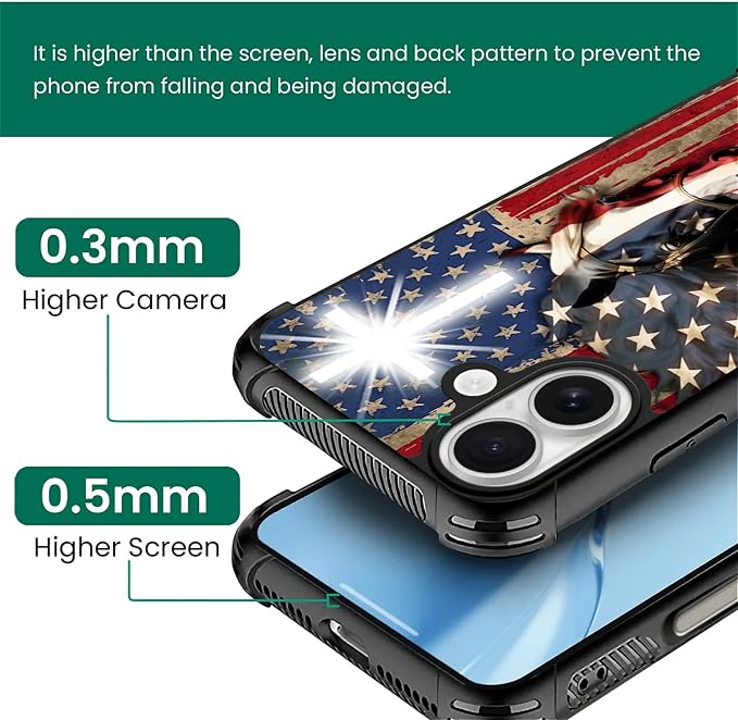for iPhone 17 Case, for MagSafe Graphic Design for Girl Boy Soft Silicone Hard - Image 2