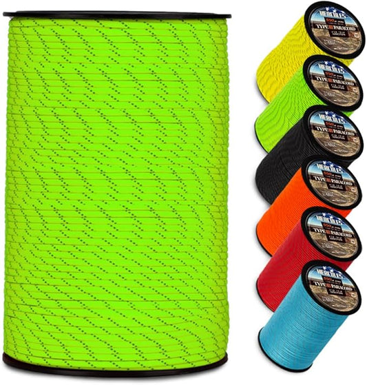 HERCULES Type III Paracord 550 Paracord Rope Parachute Cord, Survival Cord by HERCULES