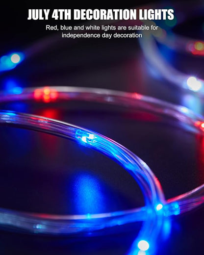 Color Changing Rope Lights Outdoor - 99ft 300 LED Outdoor String Lights - Image 7