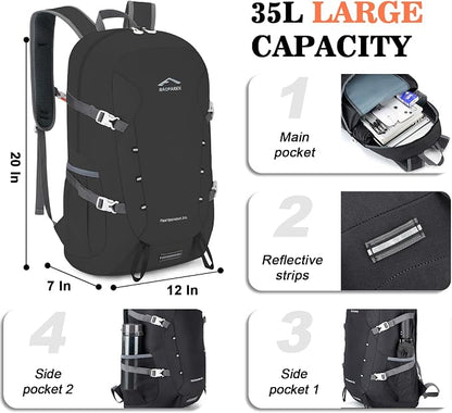 BAGPARKK Hiking Backpack, Large 35L Travel Backpacks - Image 3