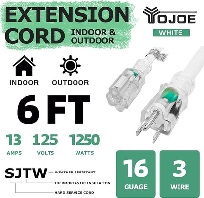 YOJOE Indoor Outdoor Extension Cord - Image 2