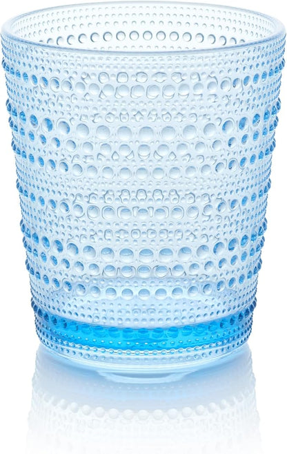 Santa Fe Blue Set of 6 Premium Acrylic DOF Glasses 16 oz – Unbreakable Drinkware - Image 2