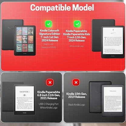 TNP Stand Case for Kindle Paperwhite 12th Generation 2024 / Kindle Colorsoft - Image 2