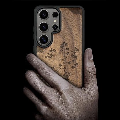 Carveit Magnetic Wooden Case for Samsung Galaxy S26 Ultra Case 2026, TPU - Image 2