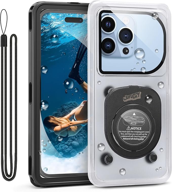 Waterproof Phone Case, IPX8 Underwater Floating Pouch by RARTOP