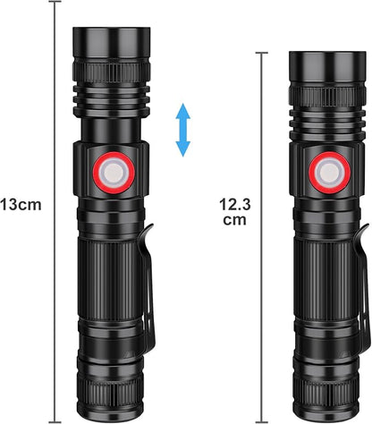 DARKBEAM LED Flashlights Rechargeable USB 2000 High Lumens, Small and Bright - Image 9