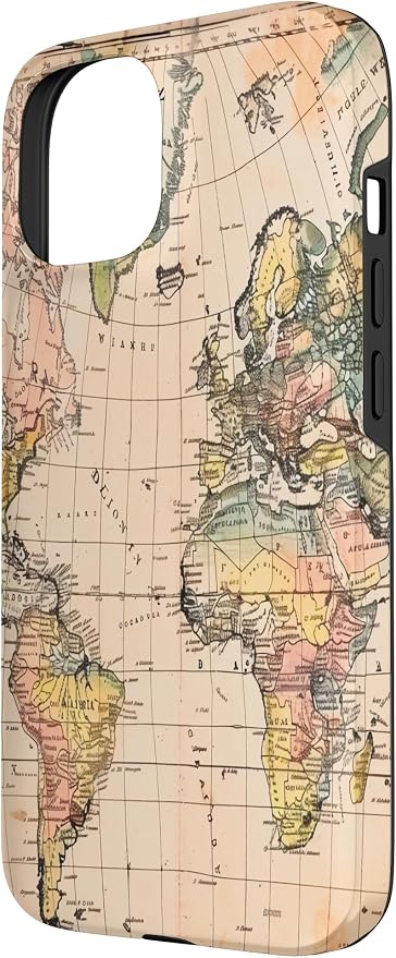World Map, Old Map of the World Case - Image 2