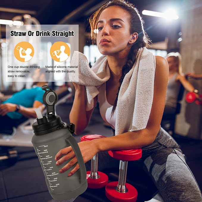 Collapsible Water Bottles, 2L/64OZ travel water bottle Bottle - Image 2