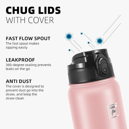Fanhaw 40 oz Insulated Stainless Steel Water Bottle - Image 4