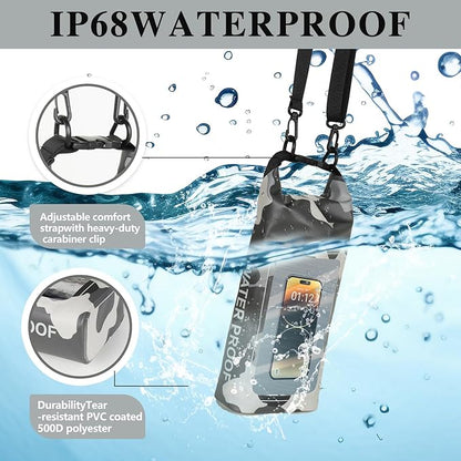 IP68 Waterproof Dry Bag, 2L - Image 4