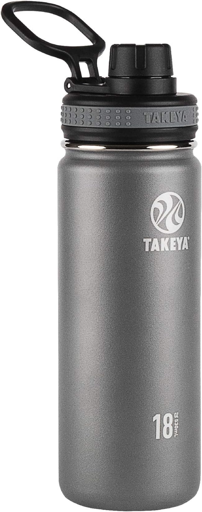 Takeya Originals 18 oz Vacuum Insulated Stainless Steel Water Bottle by Takeya