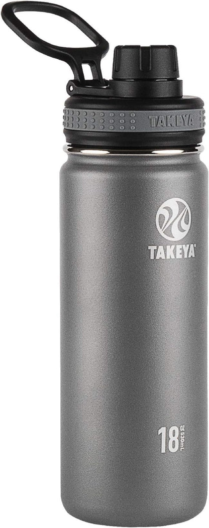 Takeya Originals 18 oz Vacuum Insulated Stainless Steel Water Bottle by Takeya